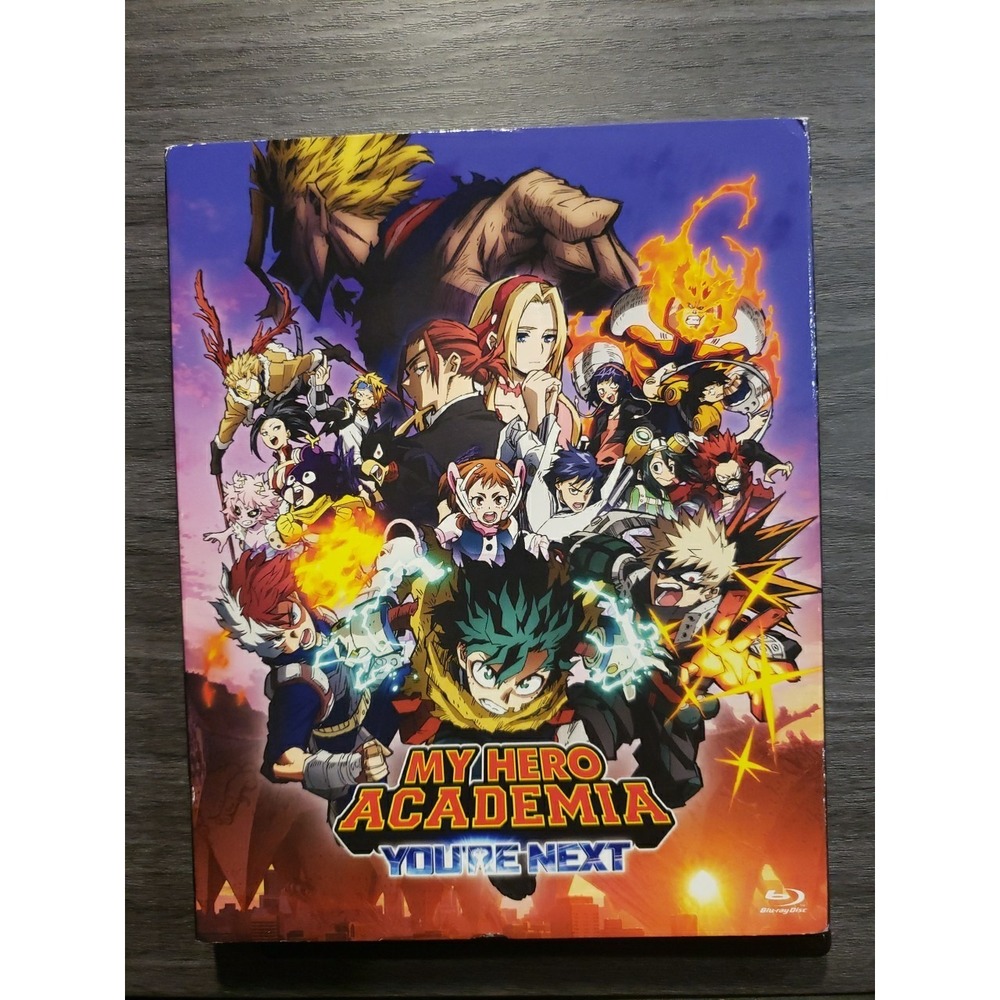 My Hero Academia You're Next (Blu-ray, New) W/Slipcover